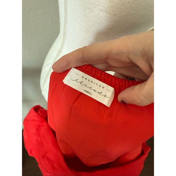 NWT American Threads Suki Twist Babydoll Mini Dress XS - Picture 10 of 10